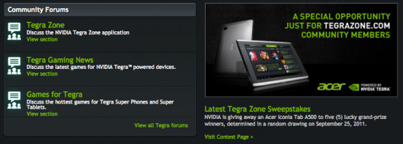 nVidia launches TegraZone.com a web-based marketplace for Tegra Android  games - Droid Gamers