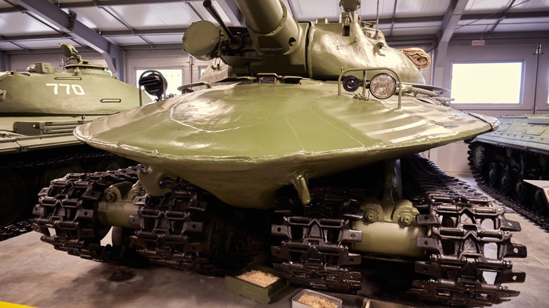 Object 279 prototype museum display