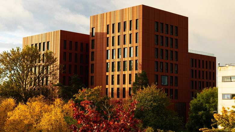 One of the buildings at the University of Warwick