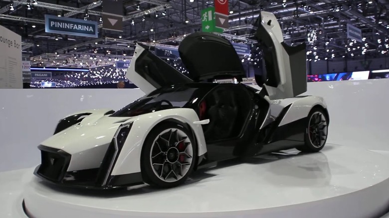 Dendrobium D-1 doors open on display