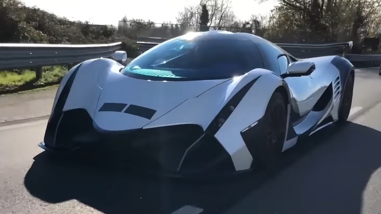 Devel Sixteen claimed production model driving
