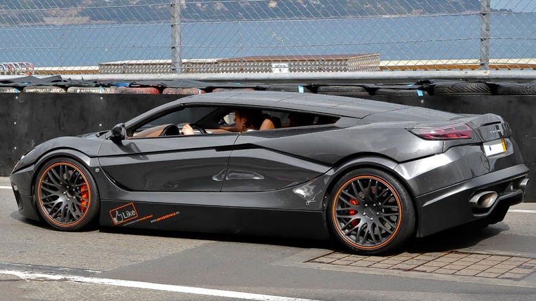 Savage Rivale Roadyacht GTS parked on street