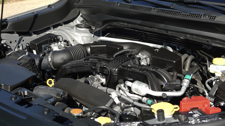 2026 Subaru Forester Wilderness engine bay detail