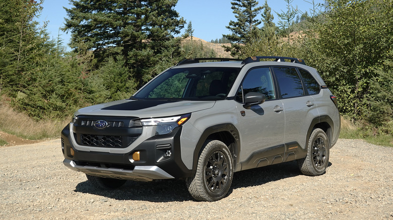 2026 Subaru Forester Wilderness front three-quarters