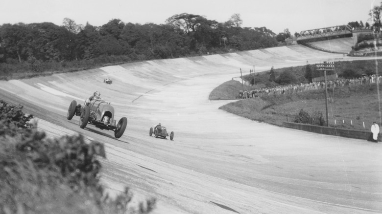 Birkin Bentley at Brooklands