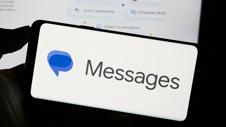 Google Messages app on Android phone.