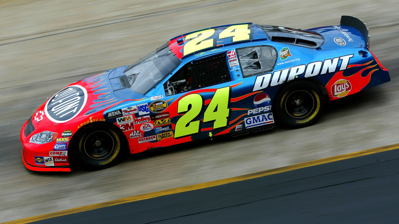 One Of Jeff Gordon's Iconic Race Cars Just Sold At Auction For A