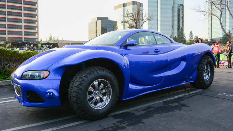 Youabian Puma on display outdoors