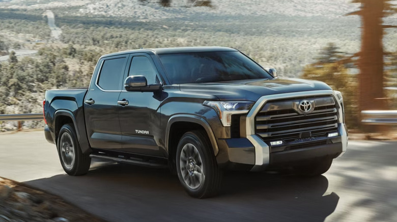 Hero shot of the 2026 Toyota Tundra pickup truck.