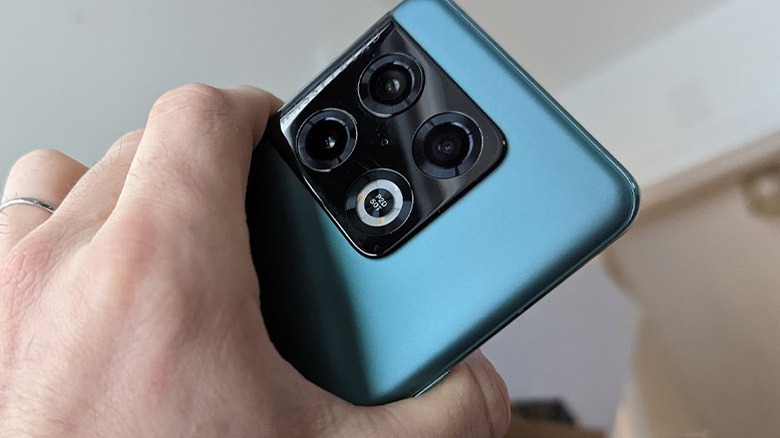 OnePlus 10 Pro 5G back side with cameras