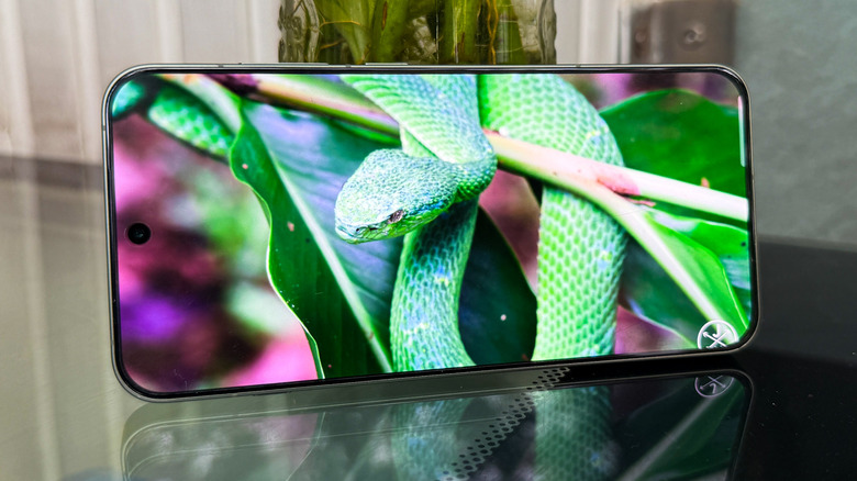 Watching video on the OnePlus 13s.