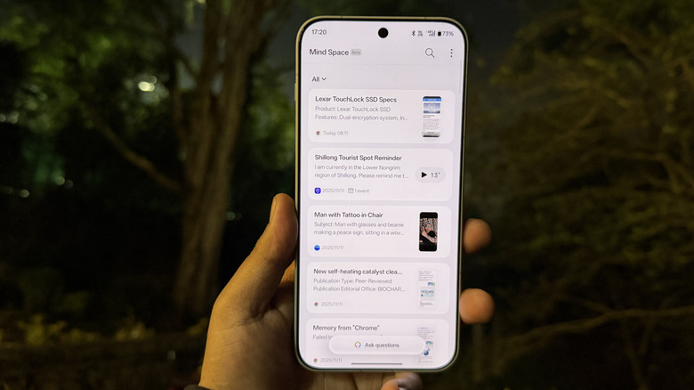 Mind Space on OnePlus 15