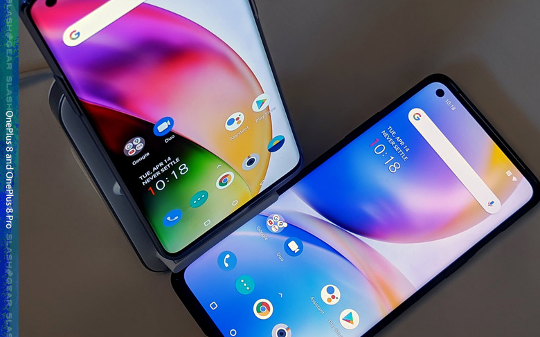 OnePlus 8 and OnePlus 8 Pro