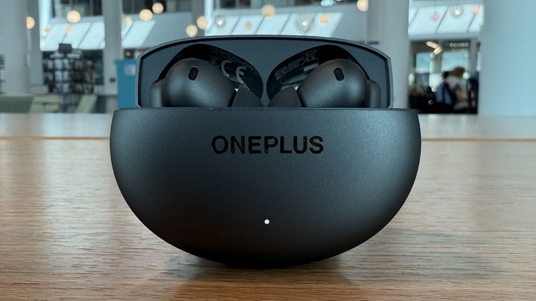 OnePlus Buds 4 on a table