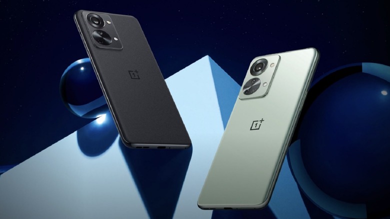 Rear panel of the OnePlus Nord 2T