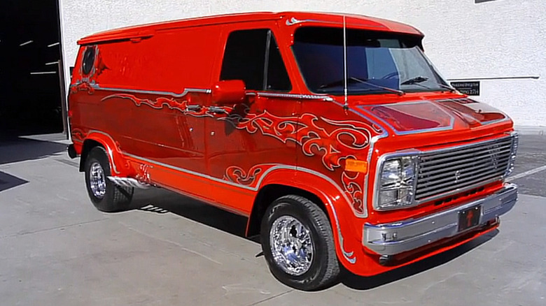 1981 Chevy C10 custom van