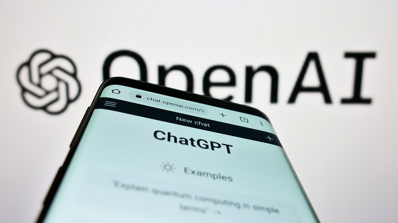 ChatGPT website smartphone