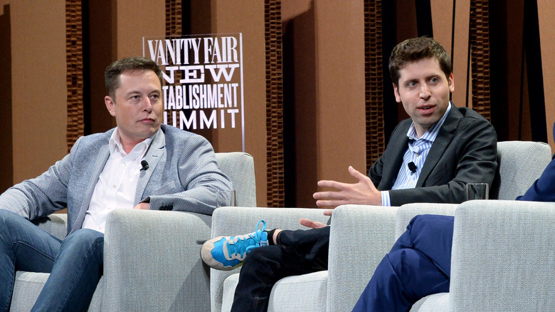 Elon Musk Sam Altman