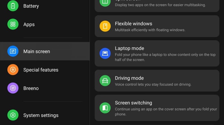 OPPO Find N display 