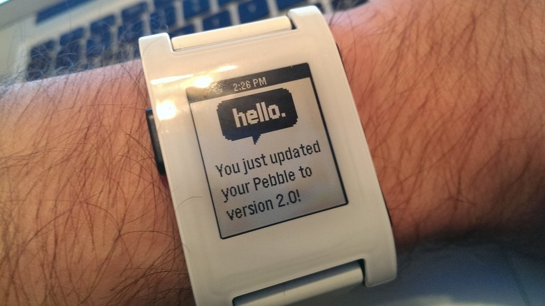 Pebble smartwatch