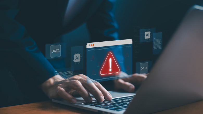 Computer compromised by malware