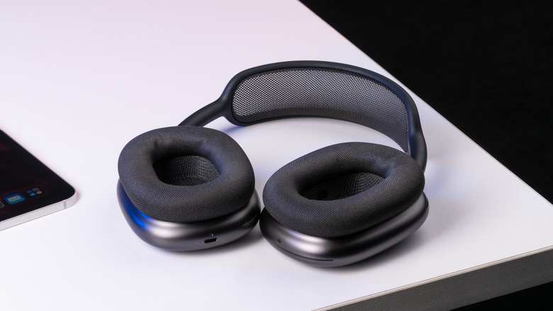Apple AirPods Max on a desk