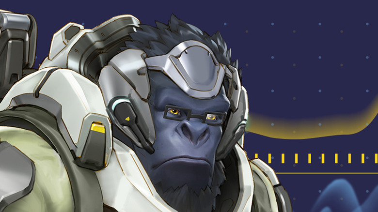 Overwatch Winston gorilla character