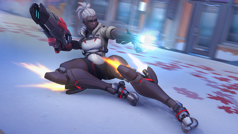 Overwatch 2 hero Sojourn in action