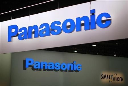 Signs hang above the Panasonic booth on the second day of the Consumer Electronics Show in Las Vegas