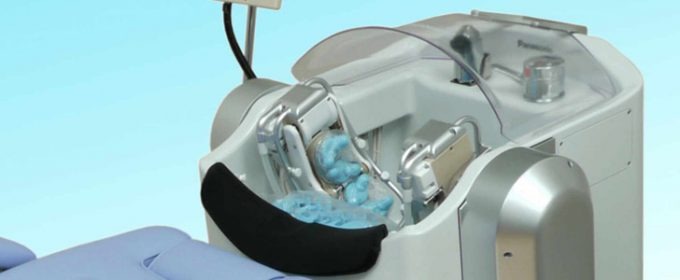 Panasonic Hair Washing Robot And Electric Care Assistance Bed