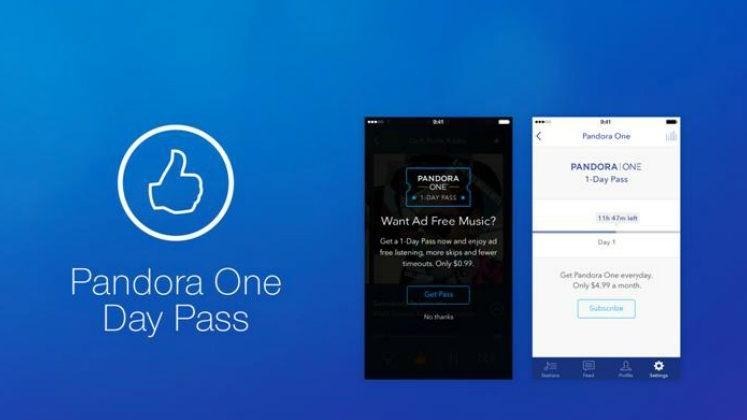 Pandora reveals ad-free day pass coming soon