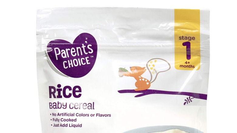 FDA issues recall for Parent's Choice Rice Baby Cereal