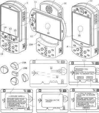 PSP phone patent