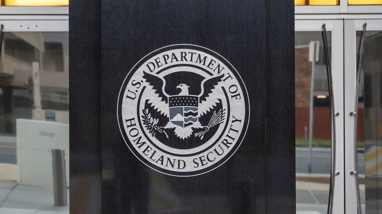 US Homeland Security seal sign