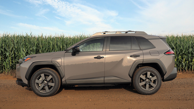 2026 Toyota RAV4 Plug-In Hybrid in profile