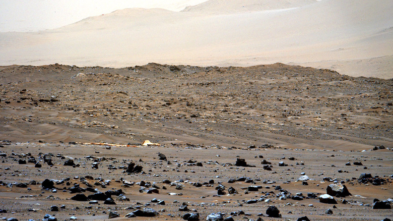 Perseverance views Mars surface