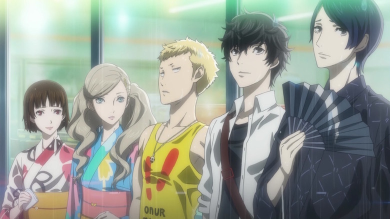 Still from one of the animated cutscenes