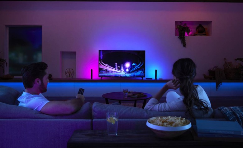 Philips Hue Play HDMI Sync Box Makes A TV Light Show From Any