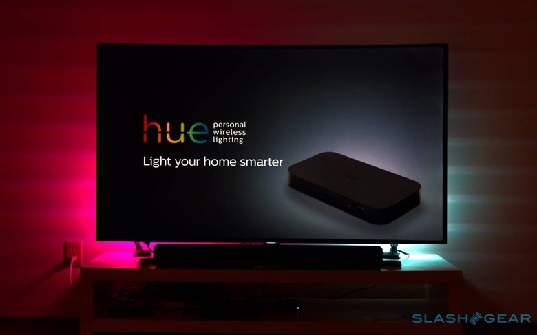 Grab the popcorn! Take your home entertainment to the next level with the  Philips Hue Play HDMI Sync Box