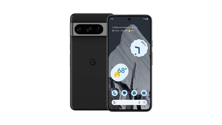 Google Pixel 8 Pro smartphone in black