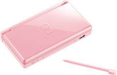 Nintendo pink DS Lite