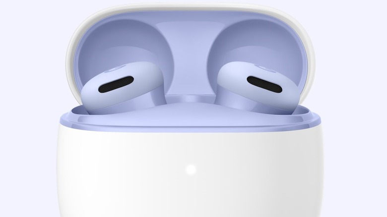 2025 Pixel Buds 2a in their case