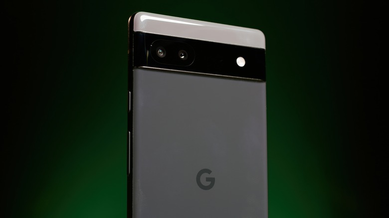 Google Pixel 6a dark grey