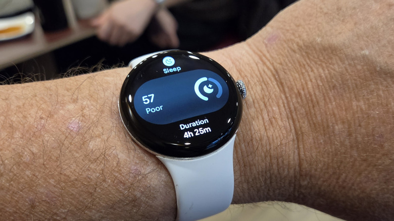 Man wearing the Pixel Watch 5