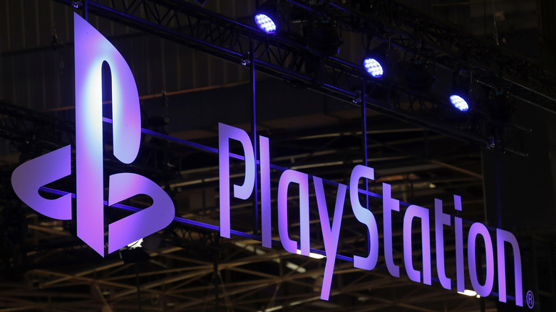 PlayStation logo displayed at Paris Games Week 2019.