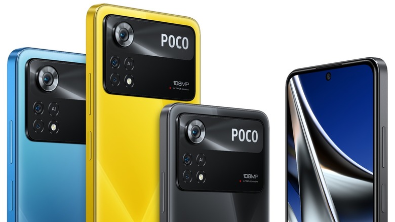 POCO X4 Pro 5G smartphones