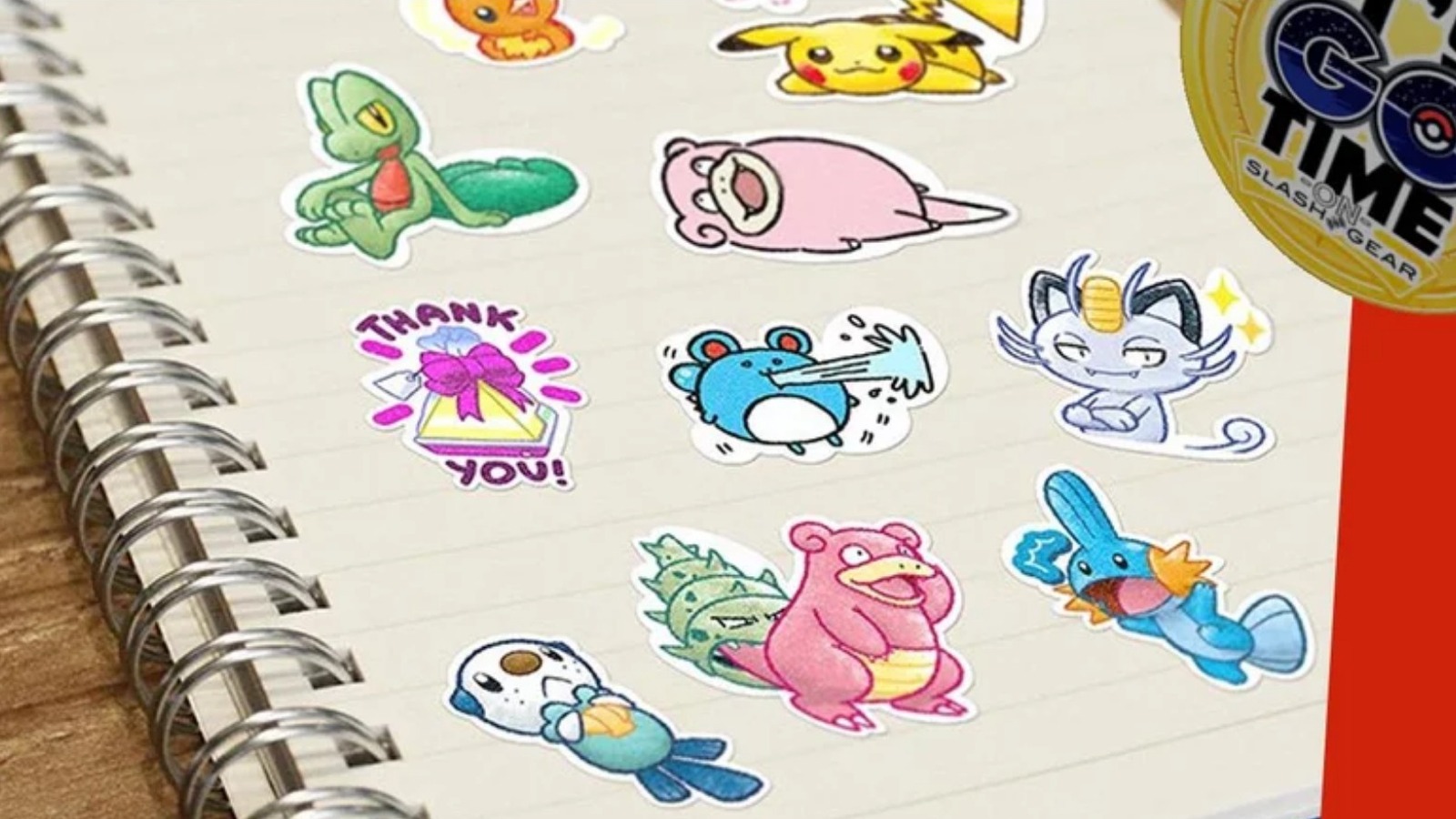 Pokemon Color Me Stickers