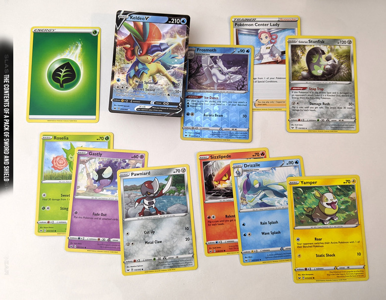 Complete Set Of Common And Uncommon Pokemon Sword And Shield Base Set