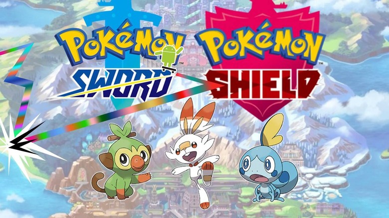 I Played Pokemon Sword And Shield On Android + Gameplay 