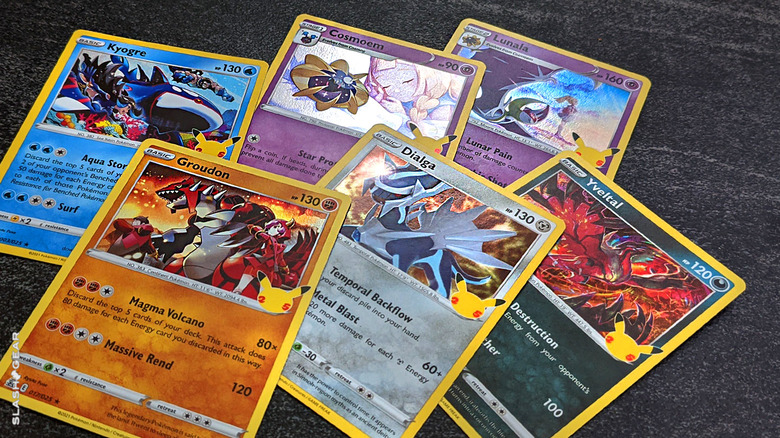 Pokemon Lugia & Ho-oh Holo celebrations cards